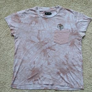 Tie-dye cactus crop top